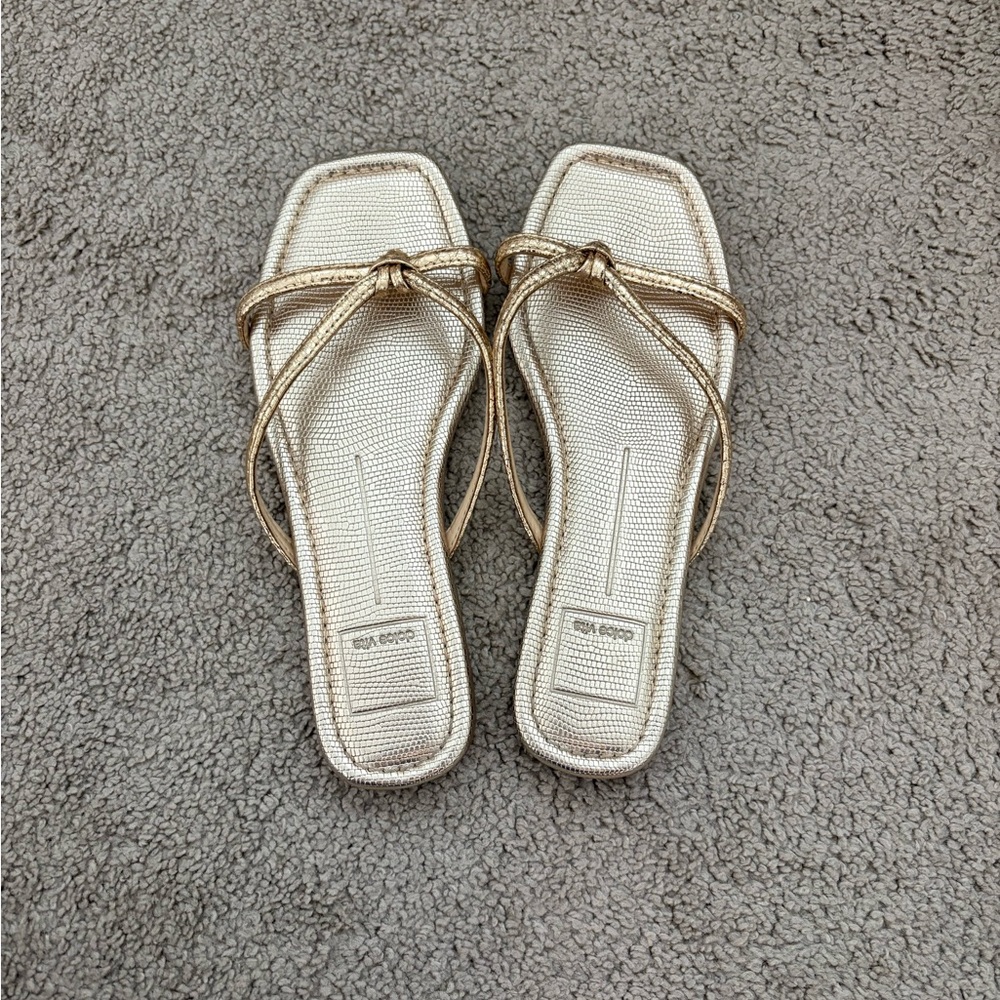 Dolce Vita Gold Sandals